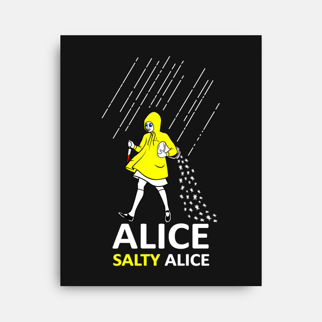 Alice, Salty Alice-none stretched canvas-goodidearyan
