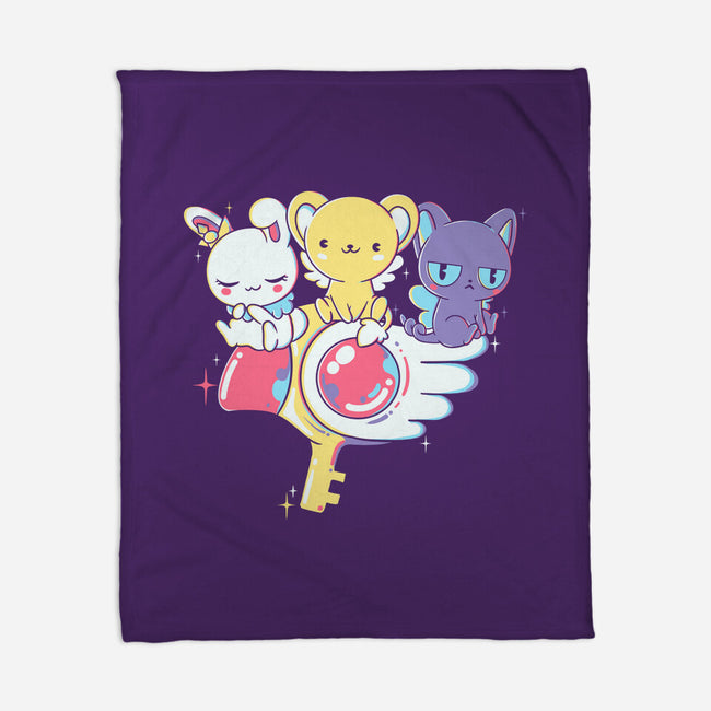 Guardian-none fleece blanket-Douglasstencil