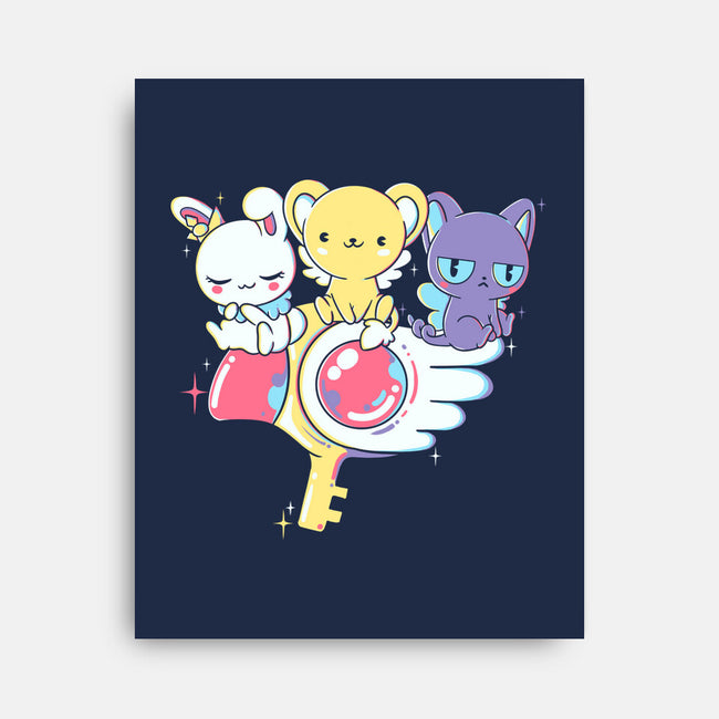 Guardian-none stretched canvas-Douglasstencil