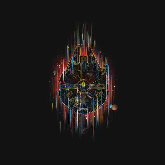 The Neon Falcon-none stretched canvas-kharmazero