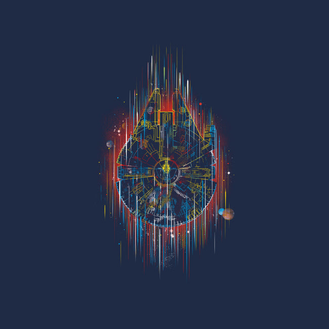 The Neon Falcon-mens basic tee-kharmazero