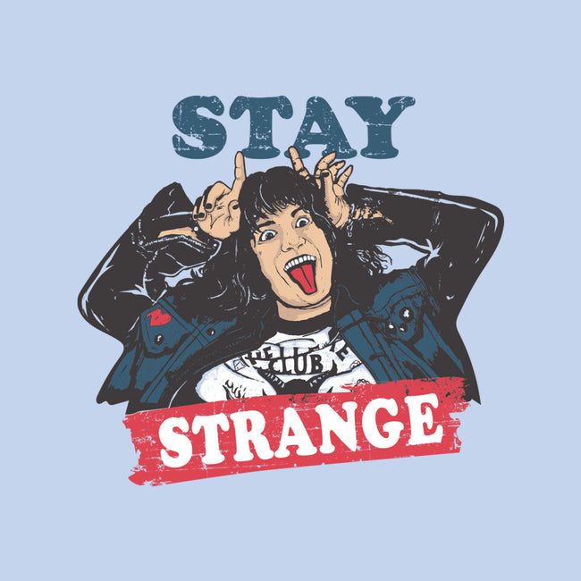 Stay Strange-none removable cover throw pillow-turborat14
