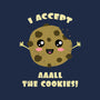 I Accept All The Cookies-none polyester shower curtain-BridgeWalker