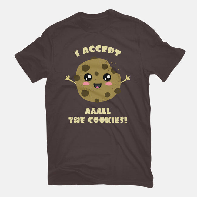 I Accept All The Cookies-womens basic tee-BridgeWalker