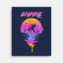 Empire Vibes-none stretched canvas-retrodivision