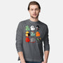 Halloween Duck-mens long sleeved tee-Vallina84