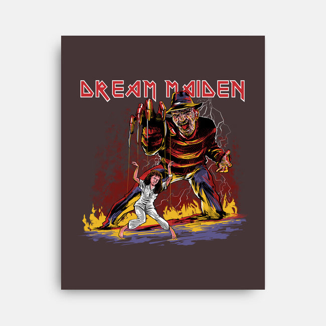 Dream Maiden-none stretched canvas-zascanauta