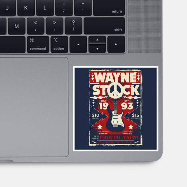 Wayne Stock-none glossy sticker-CoD Designs