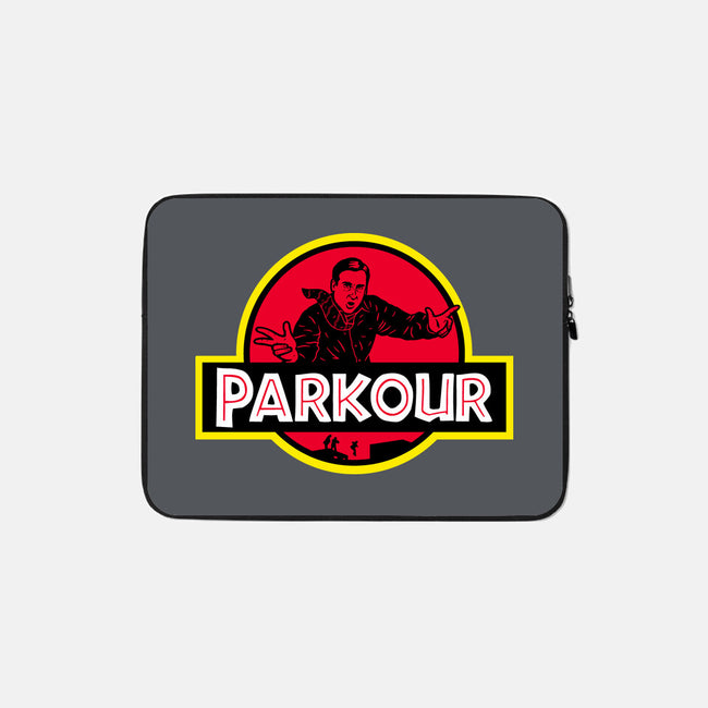 Parkour!-none zippered laptop sleeve-Raffiti