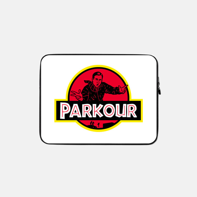 Parkour!-none zippered laptop sleeve-Raffiti