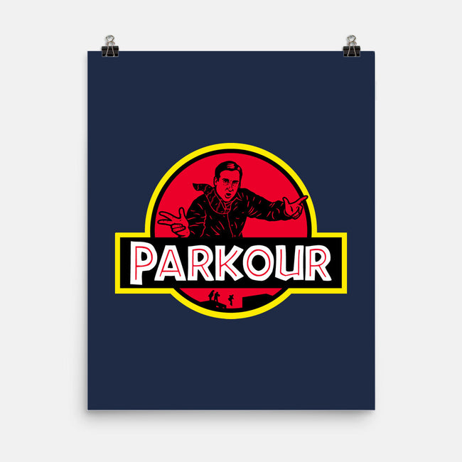 Parkour!-none matte poster-Raffiti