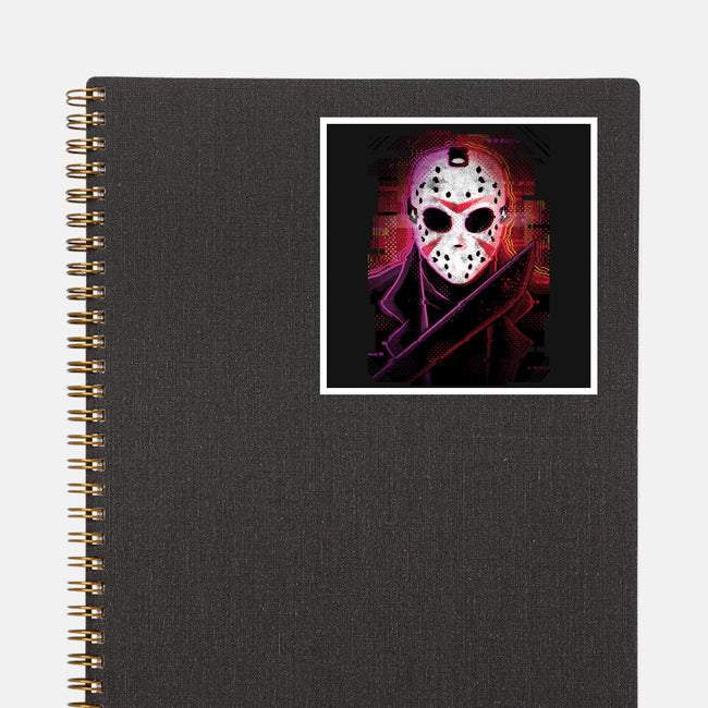 Jason Glitch-none glossy sticker-danielmorris1993