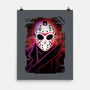 Jason Glitch-none matte poster-danielmorris1993