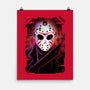Jason Glitch-none matte poster-danielmorris1993