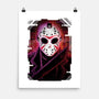 Jason Glitch-none matte poster-danielmorris1993