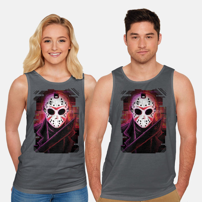 Jason Glitch-unisex basic tank-danielmorris1993