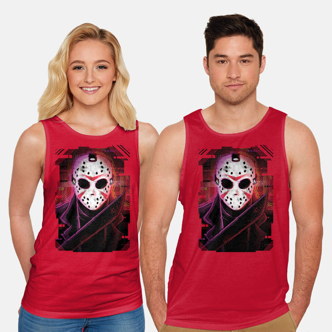 Jason Glitch-unisex basic tank-danielmorris1993