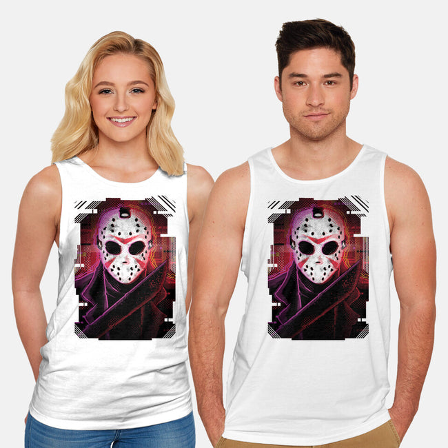 Jason Glitch-unisex basic tank-danielmorris1993