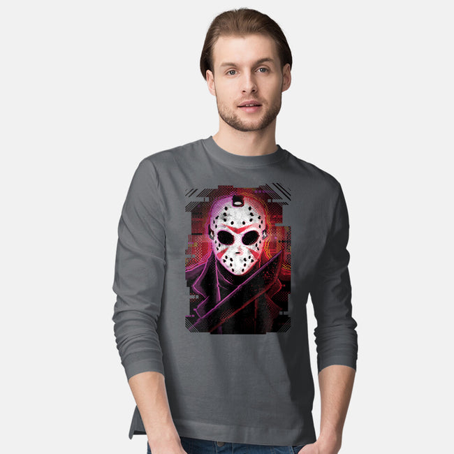 Jason Glitch-mens long sleeved tee-danielmorris1993