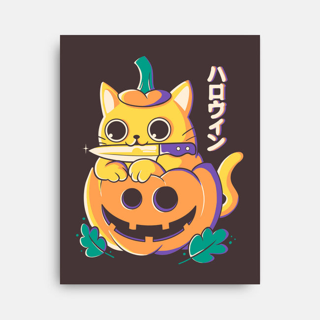 Cute Halloween-none stretched canvas-Douglasstencil
