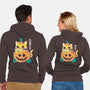 Cute Halloween-unisex zip-up sweatshirt-Douglasstencil