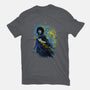 Cloak Of Dreams-womens fitted tee-Ionfox