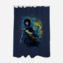 Cloak Of Dreams-none polyester shower curtain-Ionfox