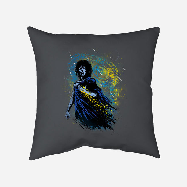 Cloak Of Dreams-none removable cover throw pillow-Ionfox