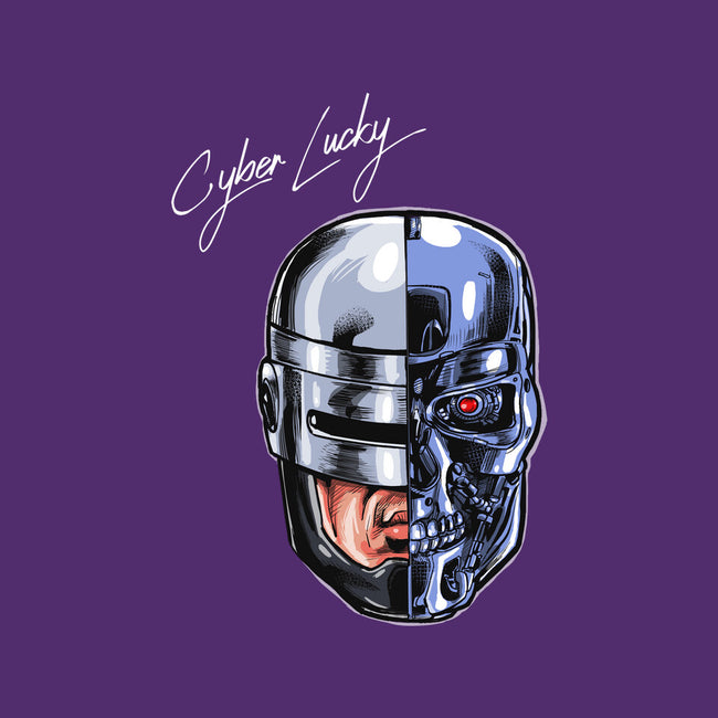 Cyber Lucky-none polyester shower curtain-zascanauta