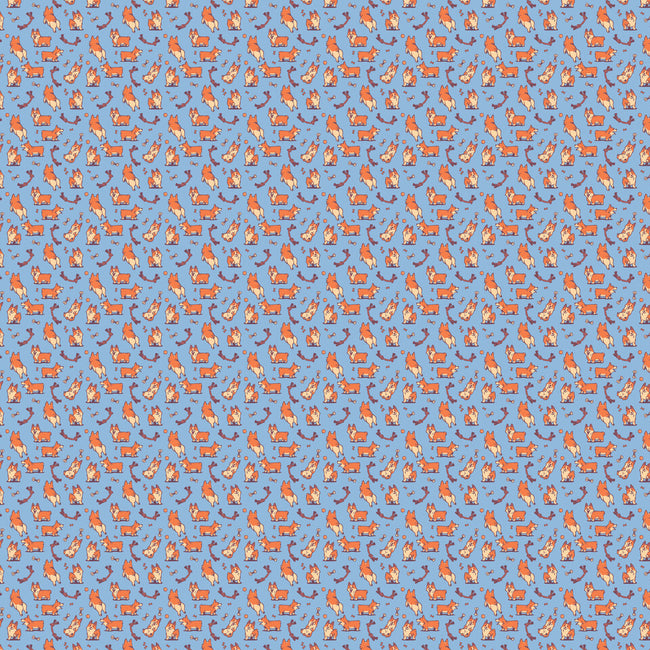 Corgi Dog Lover-mens all over print crew neck tee-tobefonseca