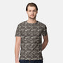 Vintage Fossils-mens all over print crew neck tee-tobefonseca