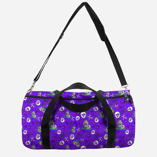 Rest in Peace-none all over print duffle bag-TeeFury