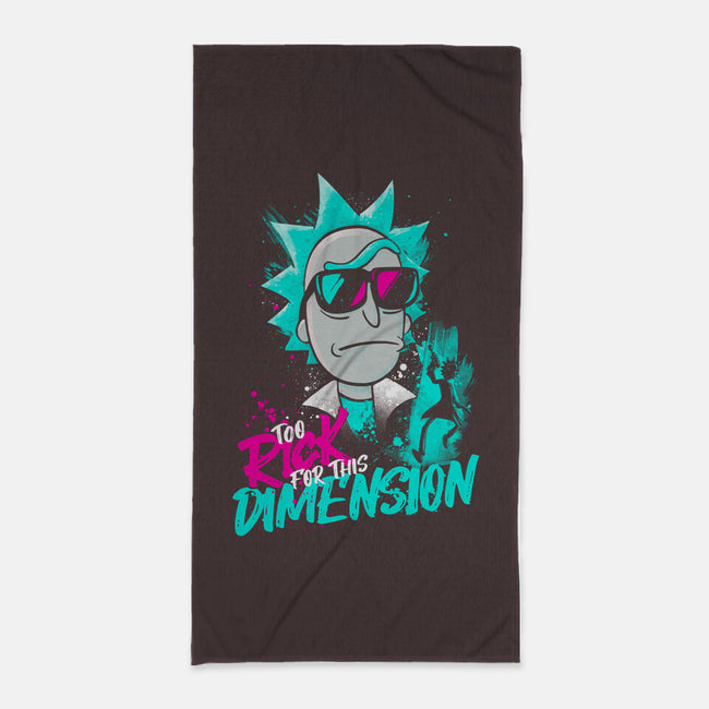 Too Rick For This Dimension-none beach towel-teesgeex