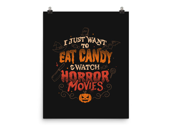Candy And Horror Movies