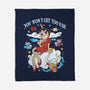 Sky Boss-none fleece blanket-Douglasstencil