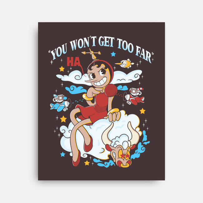 Sky Boss-none stretched canvas-Douglasstencil