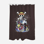 Straw Hat Crew-none polyester shower curtain-fanfabio