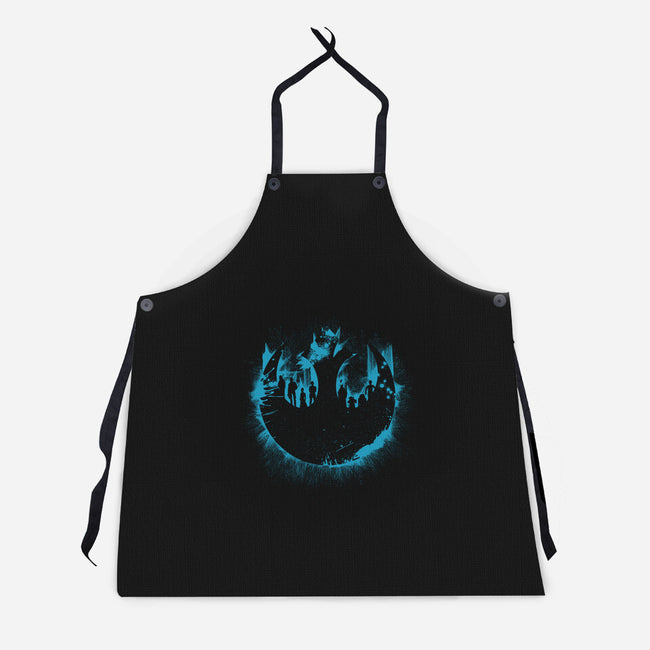 Rebel Shadows-unisex kitchen apron-rocketman_art