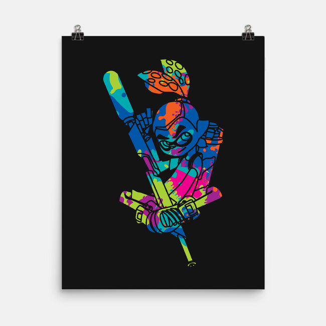 Splatter Boy-none matte poster-dalethesk8er
