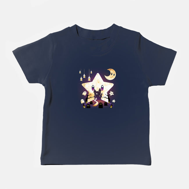 HalloweenStar-baby basic tee-Vallina84
