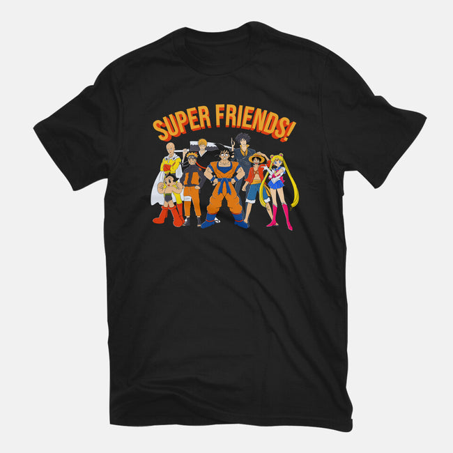 Super Anime Friends-mens premium tee-Gomsky