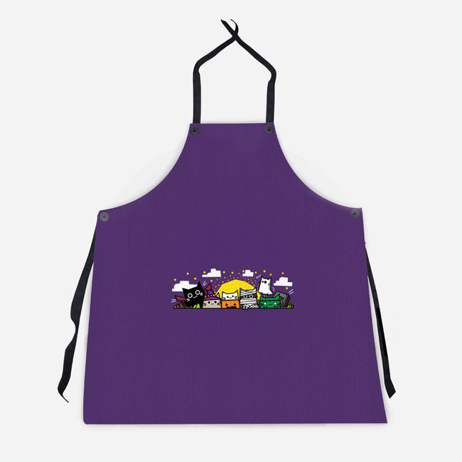 The Spooky Dudes-unisex kitchen apron-bloomgrace28