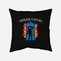 House Of The Who-none removable cover throw pillow-rocketman_art
