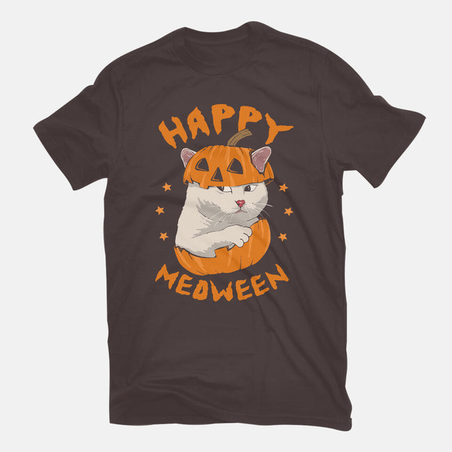 Happy Meoween-womens basic tee-marsdkart
