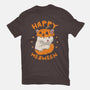 Happy Meoween-womens basic tee-marsdkart
