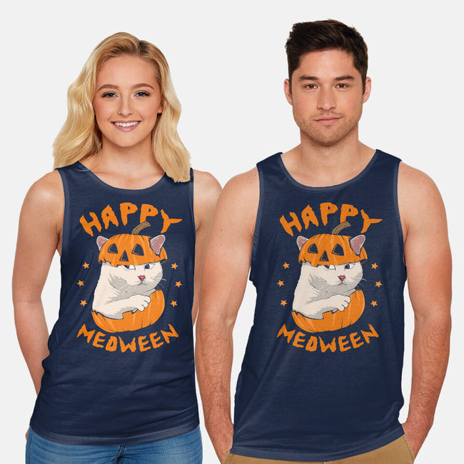 Happy Meoween-unisex basic tank-marsdkart