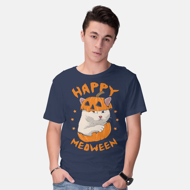 Happy Meoween-mens basic tee-marsdkart