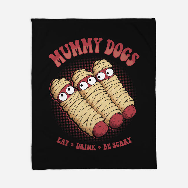 Mummy Dogs-none fleece blanket-marsdkart
