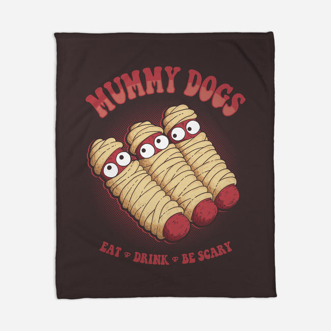 Mummy Dogs-none fleece blanket-marsdkart
