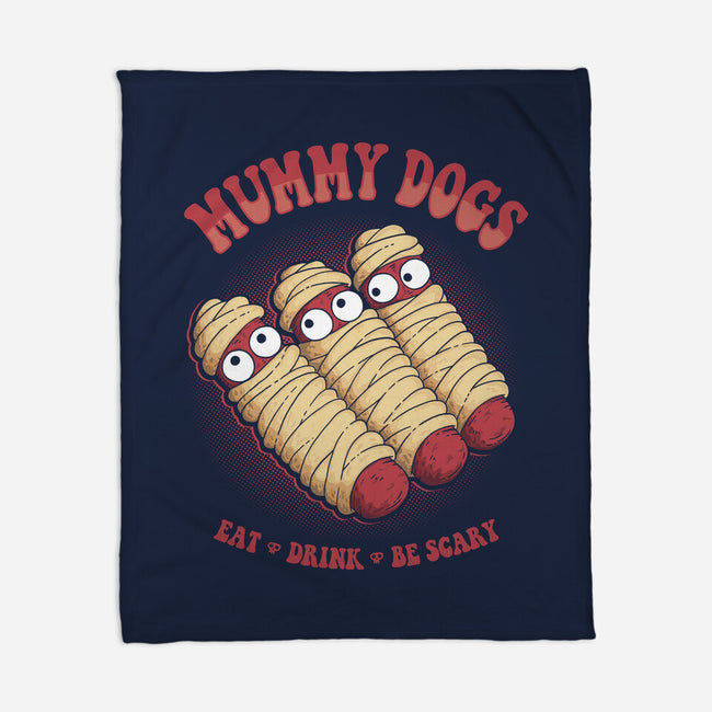Mummy Dogs-none fleece blanket-marsdkart